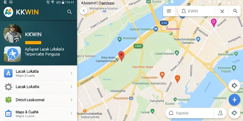 Tampilan antarmuka utama KKWIN yang modern dan user-friendly.